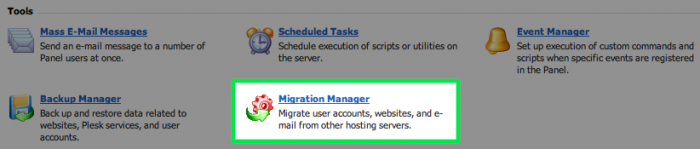 plesk migrationmanager Quer Migrar Seu Site Facilmente? Plesk Facilita a Migração!