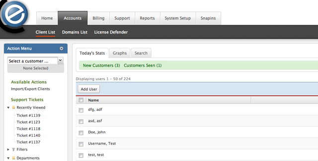 ClientExec Interface Updates ClientExec 4.1   Refreshes its Client Facing Portal Design