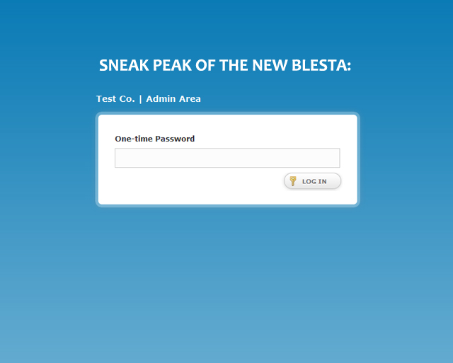 Blesta 3 One Time Token A Sneak Peak at Blesta 3
