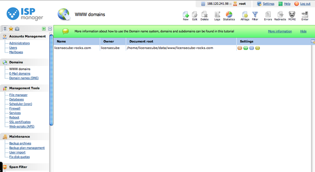 ispmanager license ISPManager vs. Other Control Panels