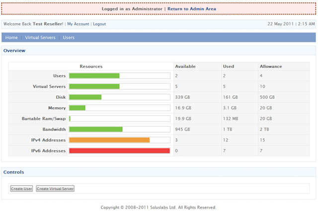 solusvm license reseller SolusVM   WHMCS Module Now Available!